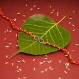 Bro Infinite Premium Silver Rakhi