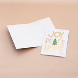 Pack Of 10 Blissful Christmas Seasons Greeting Card