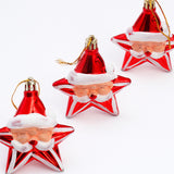 Pack of 3 Santa Stars