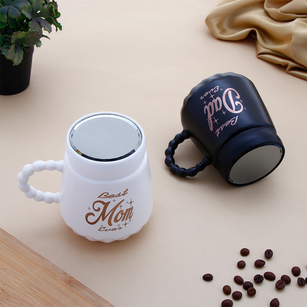 Mom and Dad Quoted Couple Mugs