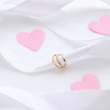 Minimalistic Golden Earcuffs