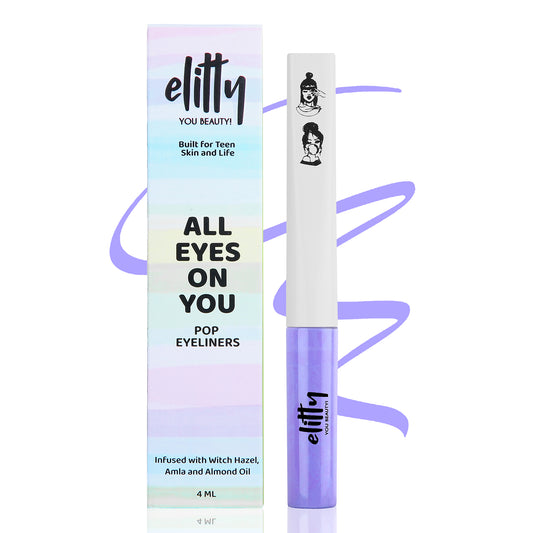Elitty Lilac Purple Matte Pop Coloured Eyeliner - Lilac Dreams (4ml)