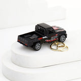 Black Safari Jeep Keychain