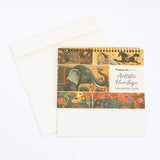 Artistic Heritage 2026 Desk Top Calendar With Envelope