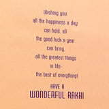 Dear Brother Raksha Bandhan Greeting Card With Envelope