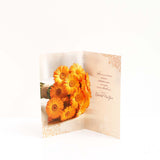 Blissful New Year Greeting Card with Envelope