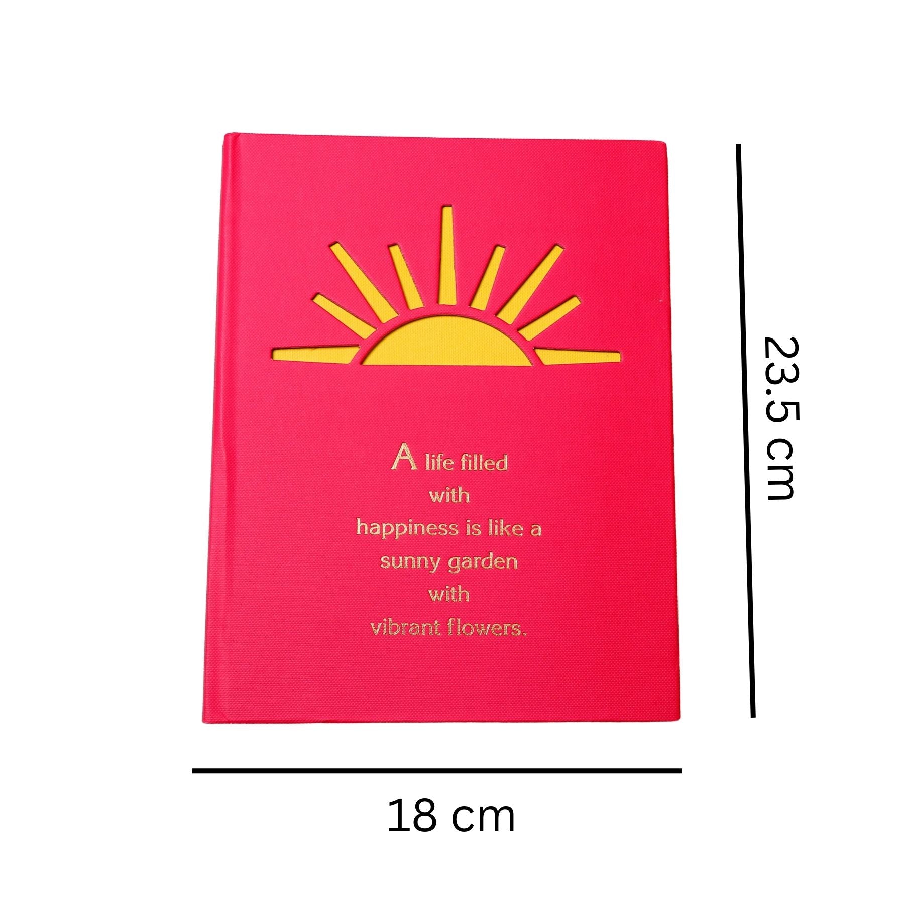 Rays of Sun Quoted Notebook