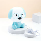 Blue Puppy Night Light Kids Lamp