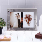Twin Space Romantic Silver Photo Frame