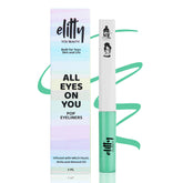 Elitty Cyan Green Matte Pop Coloured Eyeliner - High Maintenance (4ml)