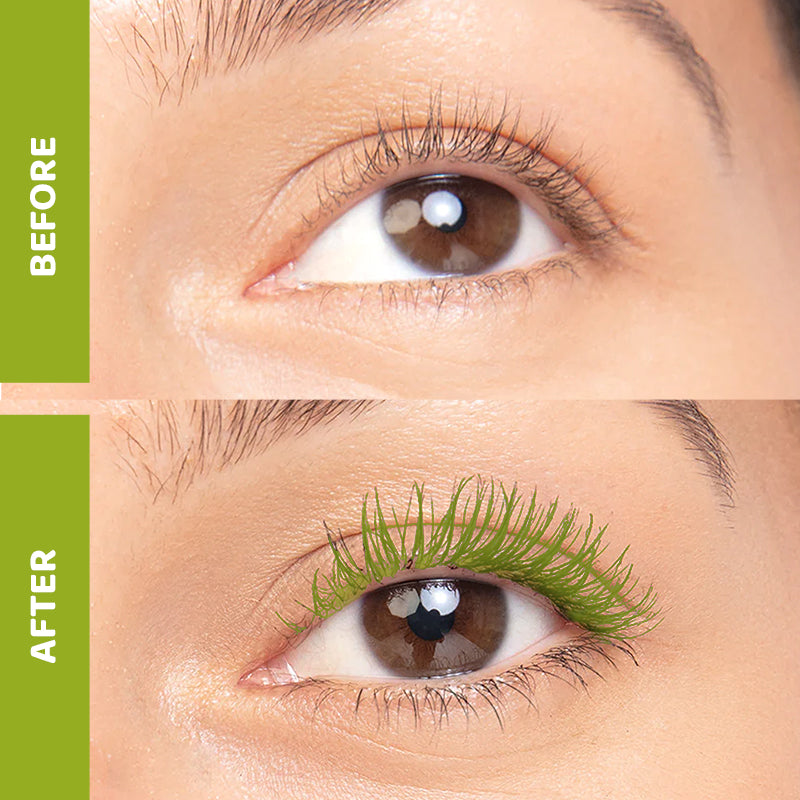 Elitty Green Pop Colored Lush Lashes Mascara - Sub-Herb - 5 gm