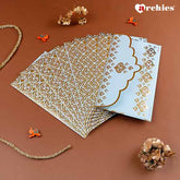 Archies Aesthetic Sky Blue Shagun Envelopes for Occasions Pack of 10