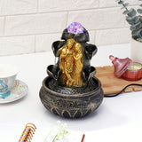 Radha Krishna Spiritual Fountain with LED Light