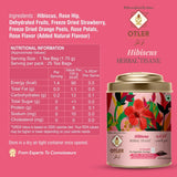 OTLER Hibiscus Herbal Tisane - 25 Tea Bags