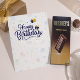 Amazing Birthday Personalised Greeting Card with Chocolate Bar
