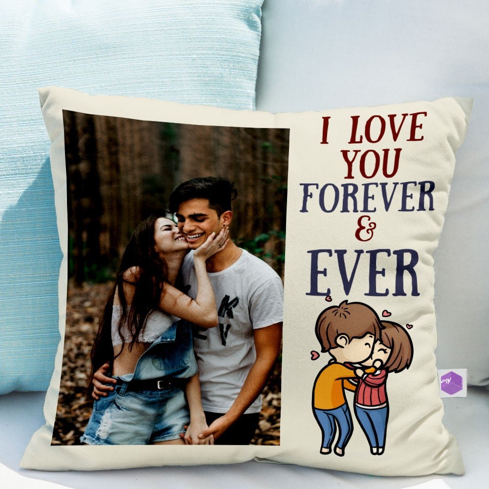 White Customizable Cushion