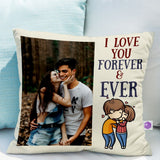 White Customizable Cushion