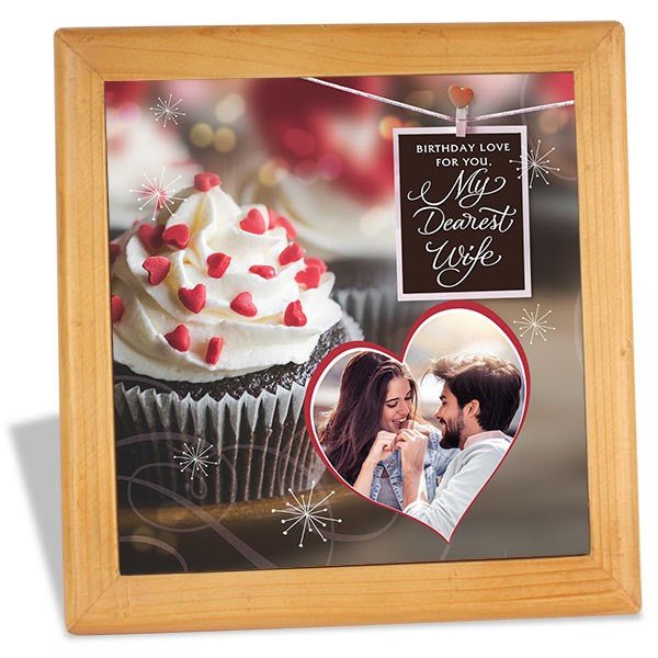 Personalized Wooden Tile For Birthday