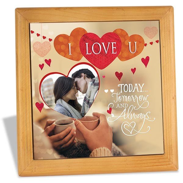 I Love You Personalized Tile