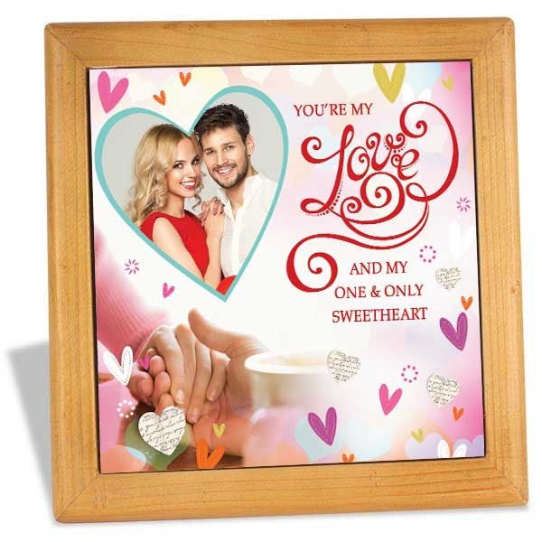 You Are My Love Personalised Tile