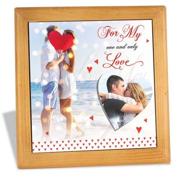 My One & Only Love Personalised Tile