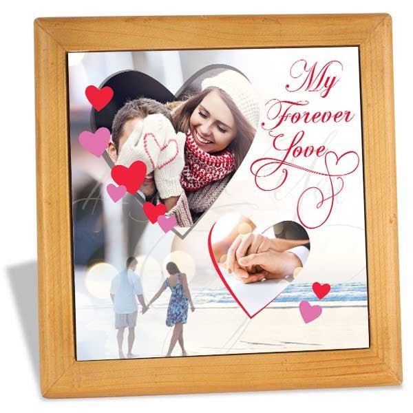 My Forever Love Personalised Tile