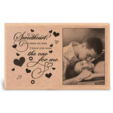 Personalized Wooden Plaque With Text