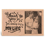 My Life Personalized Wooden Plaque