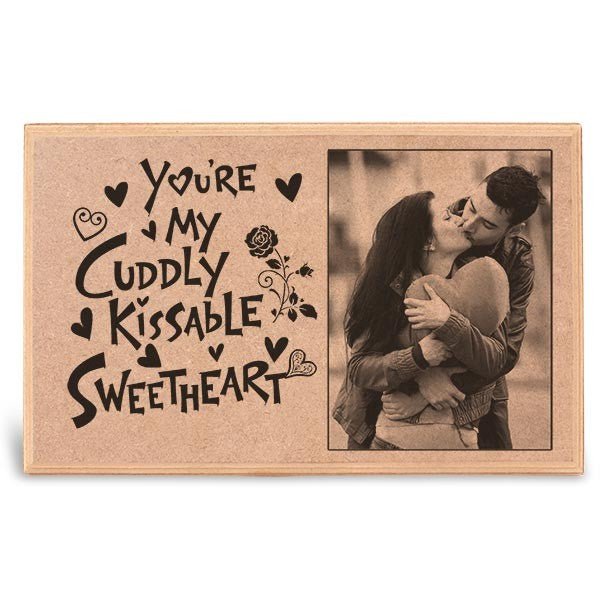 Sweetheart Customized Wooden Plaque