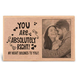 Personalized Wooden Plaque For Home D