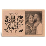 Romantic Text Personalized Wooden Plaque