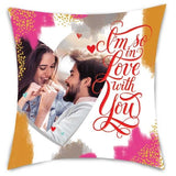 In Love With You Personalised Cushion