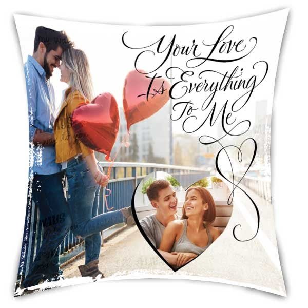 You Are My Everything Personalised Cushion