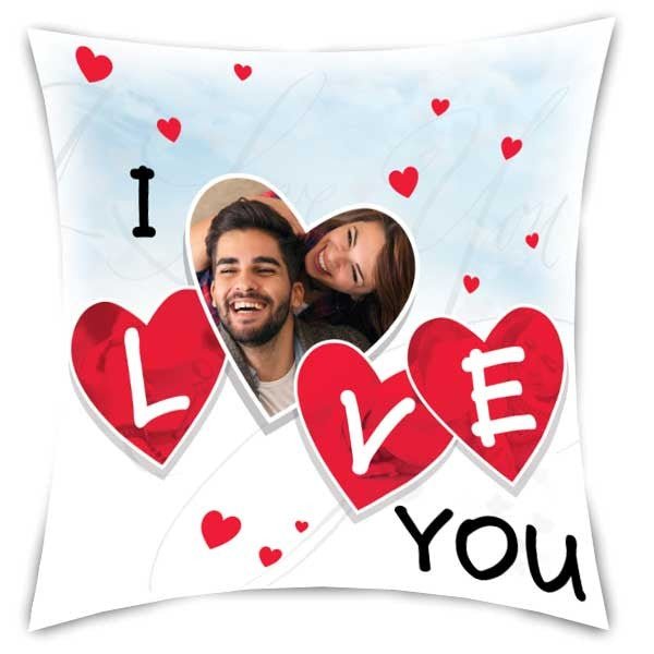 I Love You Personalised Cushion
