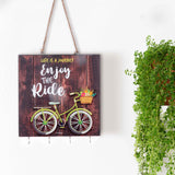 WOODEN KEY HOLDER(CYCLE)