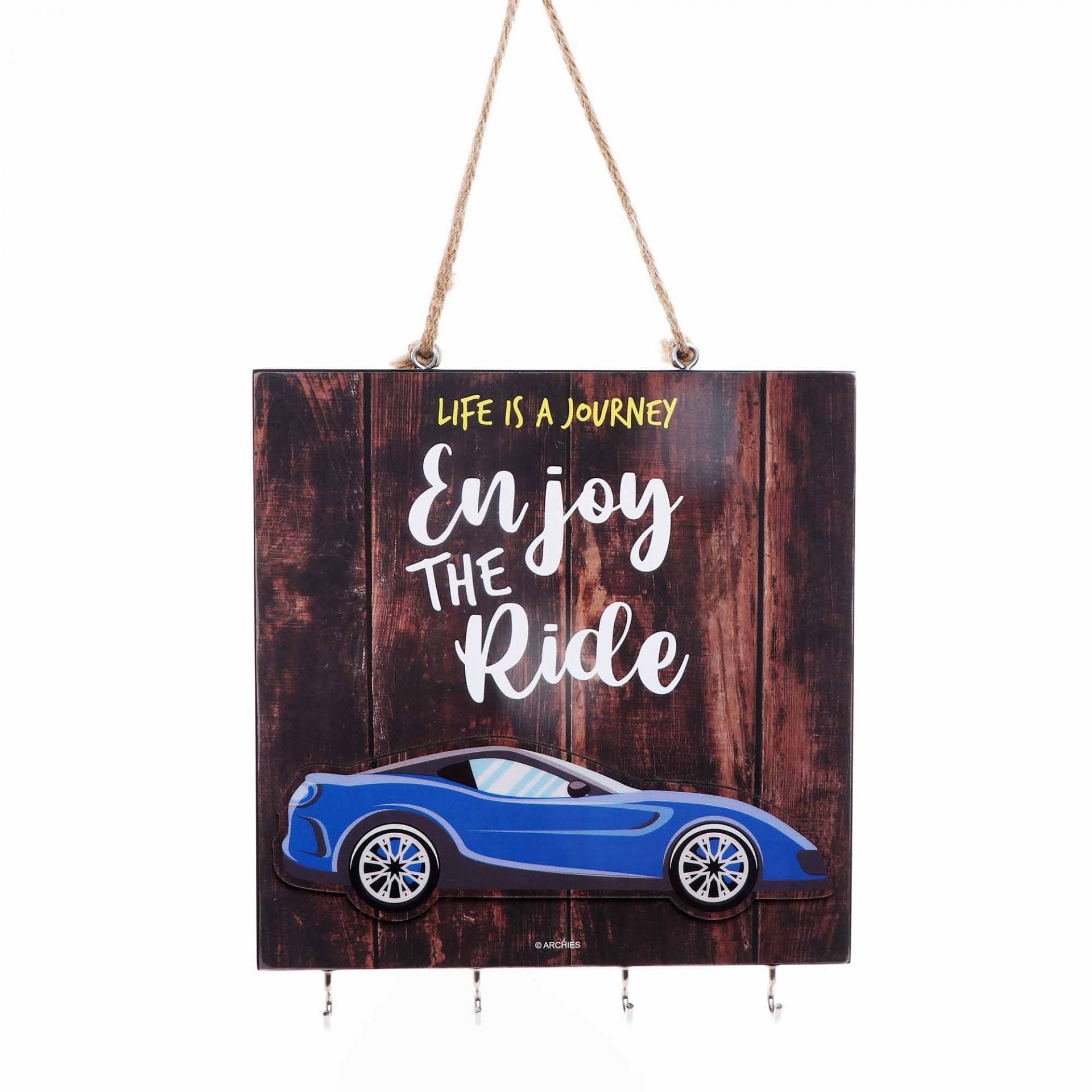 WOODEN KEY HOLDER(CAR)