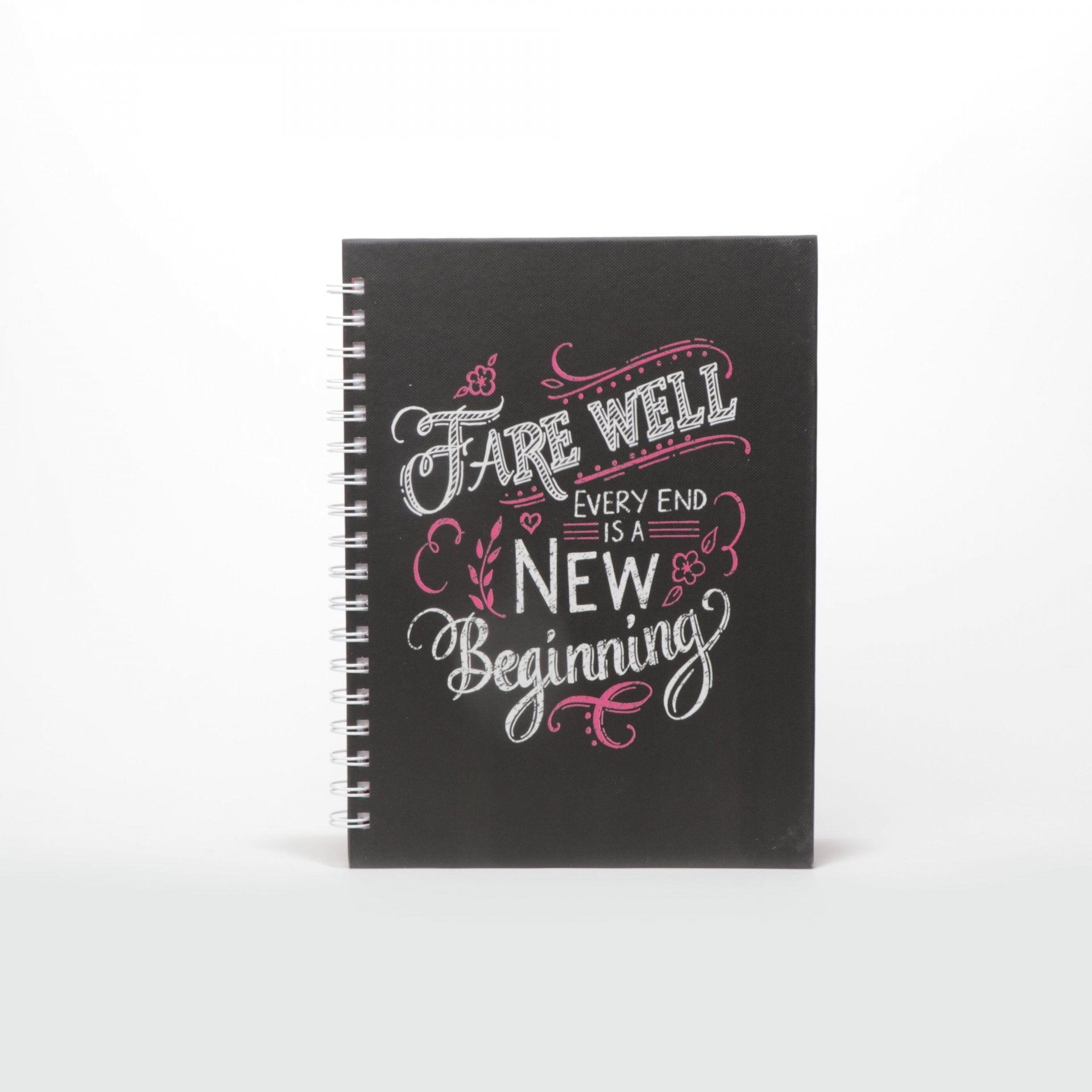 NOTEBOOK Farewell every end is a new beginning