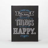 NOTE BOOK Things To Be Happy