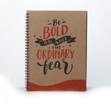 NOTE BOOK Be Bold