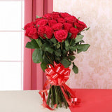 40 Red Roses with Bow