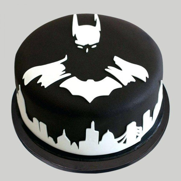 1 Kg Batman Theme Chocolate Fondant Cake
