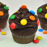 Set Of 4 Chocolate Gems CupCake