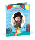 Happy Happy Birthday Personalised Card