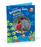 Amazing Son Birthday Personalised Card