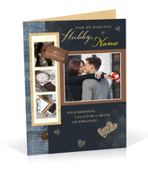Hubby Birthday Personalised Card
