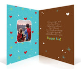 Best Papa In The Whole World Personalised Card