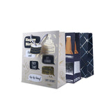 Beer Design Happy Birthday Printed Paper Bag Pack of 3