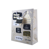 Beer Design Happy Birthday Printed Paper Bag Pack of 3