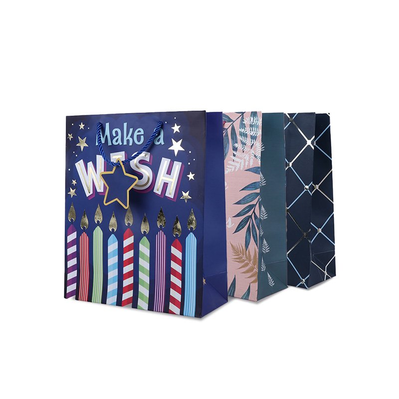Make a Wish Printed Paper Bags Pack Pack of 3
