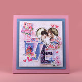 Beautiful Multicolor Love Photoframe
